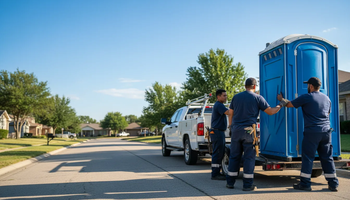 Portable Toilet Rental in Dell City, TX near me